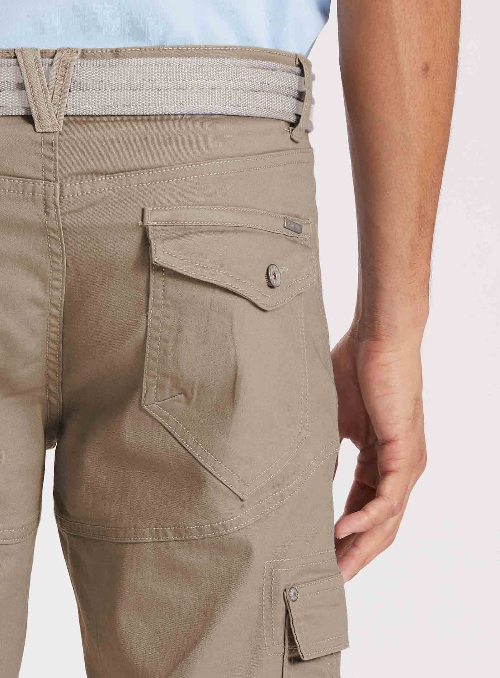 TOLGA | 2-TONE STRETCH DENIM CAPRI WITH BELT || TOLGA | CAPRI EN DENIM STRETCH 2 TONS AVEC CEINTURE - Image 49