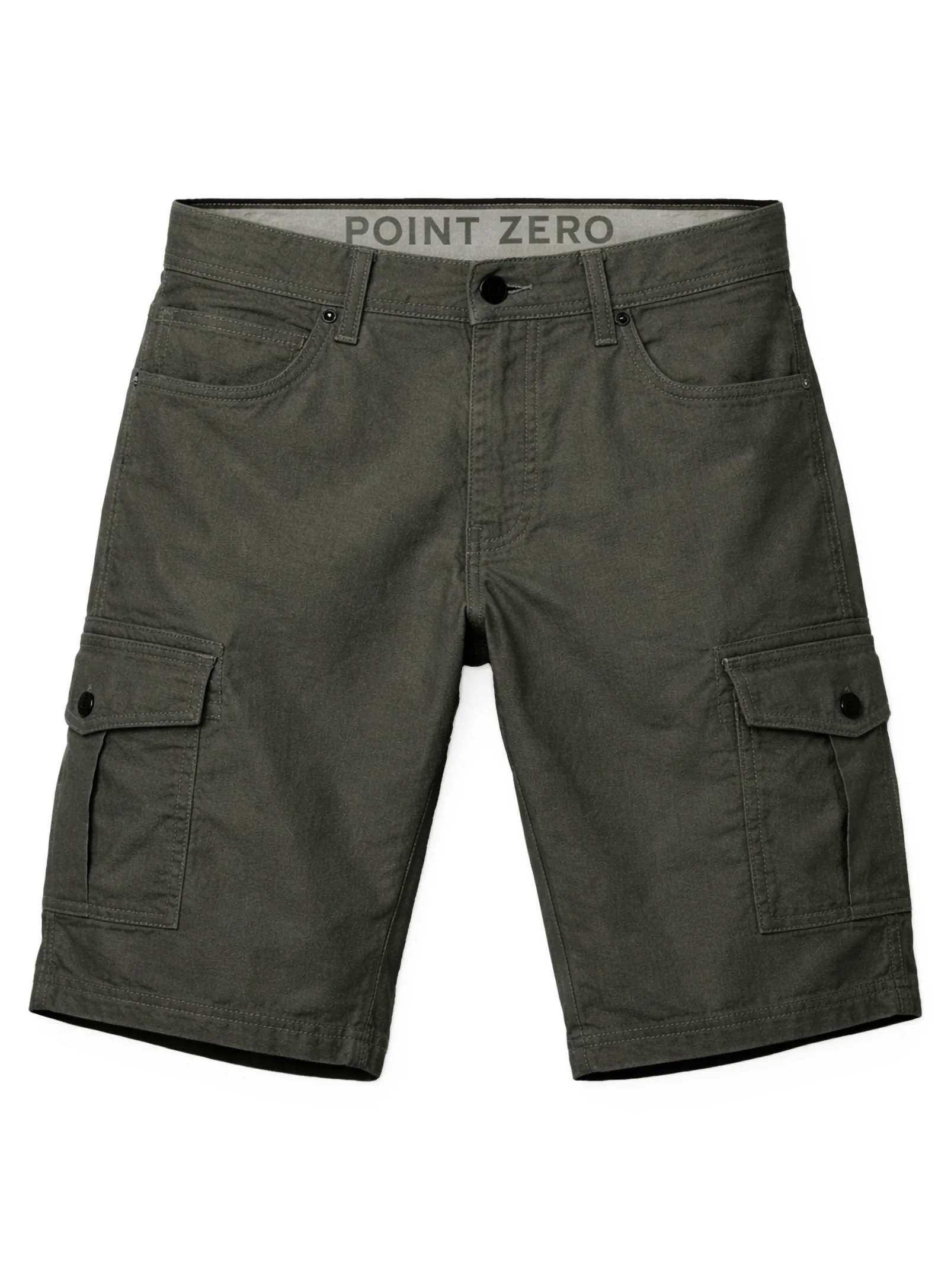 VANCE | Stretch Slub Twill Cargo Bermuda || VANCE | Bermuda Cargo En Sergé Extensible À Texture Slub - Image 3