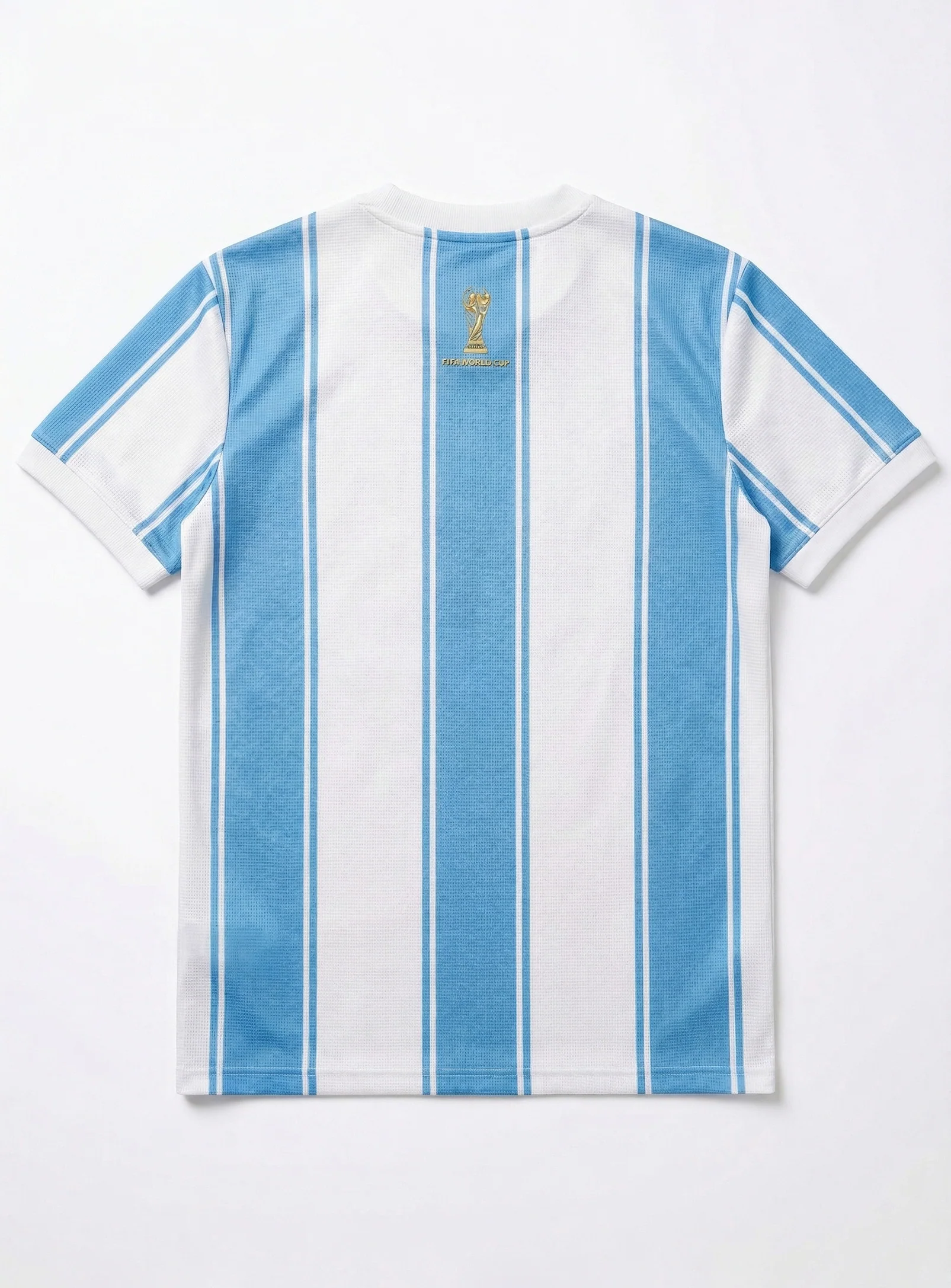 Waffle Effect Kids Argentina Jersey || Maillot Argentine en Jersey Gaufré Enfant - Image 3