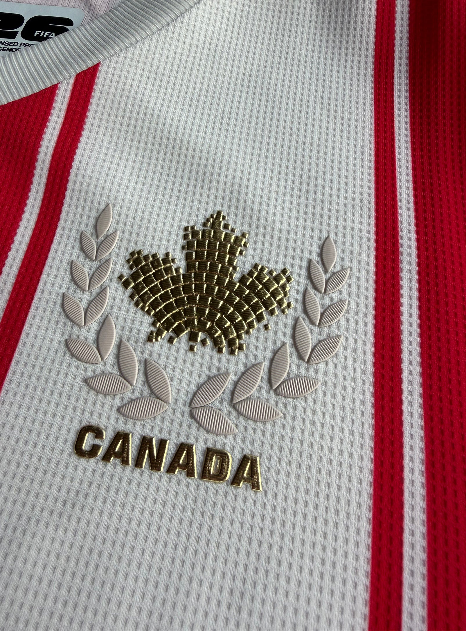 Waffle Effect Kids Canada Jersey || Maillot Canada en Jersey Gaufré Enfant - Image 5