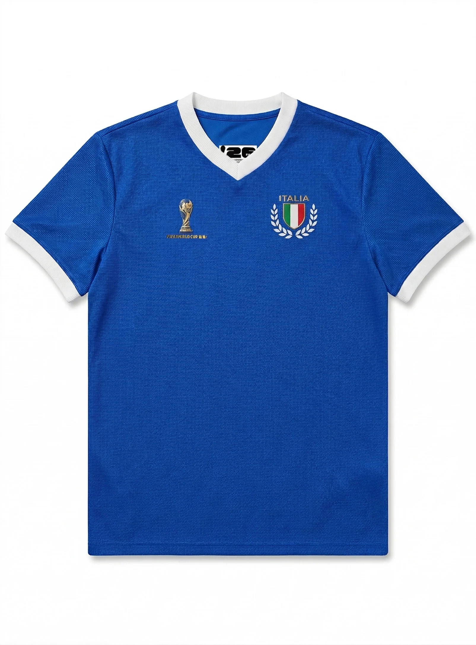 Waffle Effect Italy Jersey || Maillot Italie en Jersey Gaufré