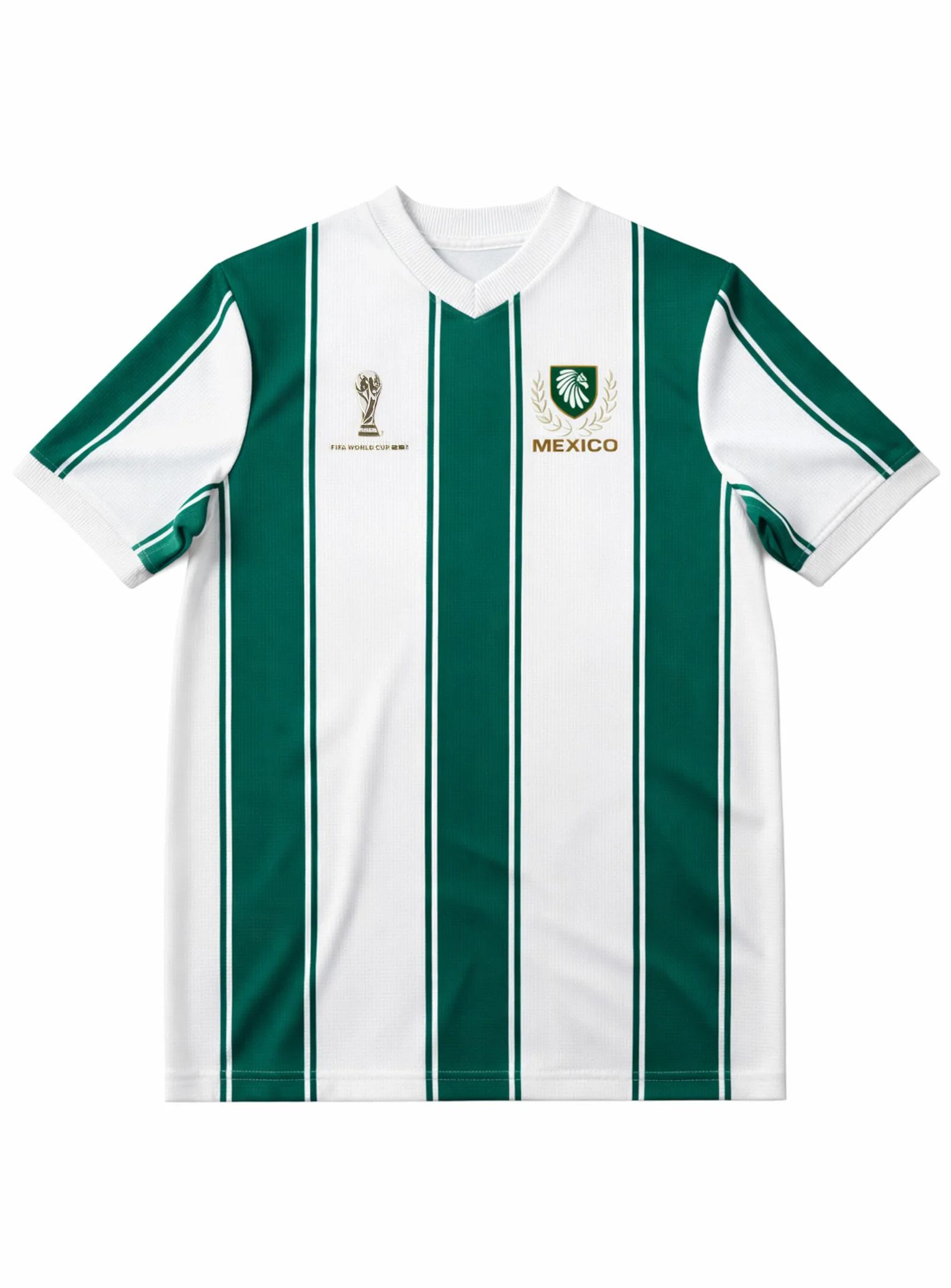 Waffle Effect Kids Mexico Jersey || Maillot Mexique en Jersey Gaufré Enfant