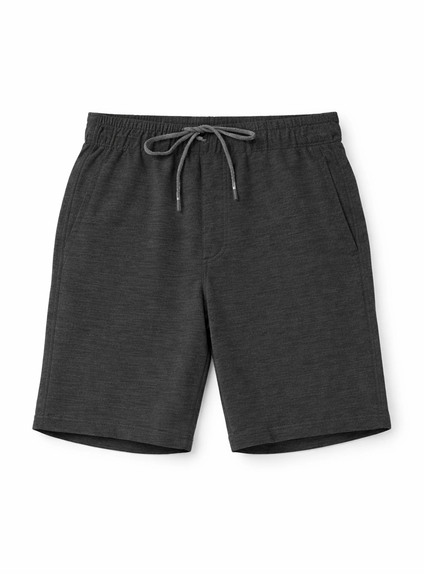 ZANE | Knit Textured Walking Shorts || ZANE | Short de Marche en Tricot Texturé - Image 2