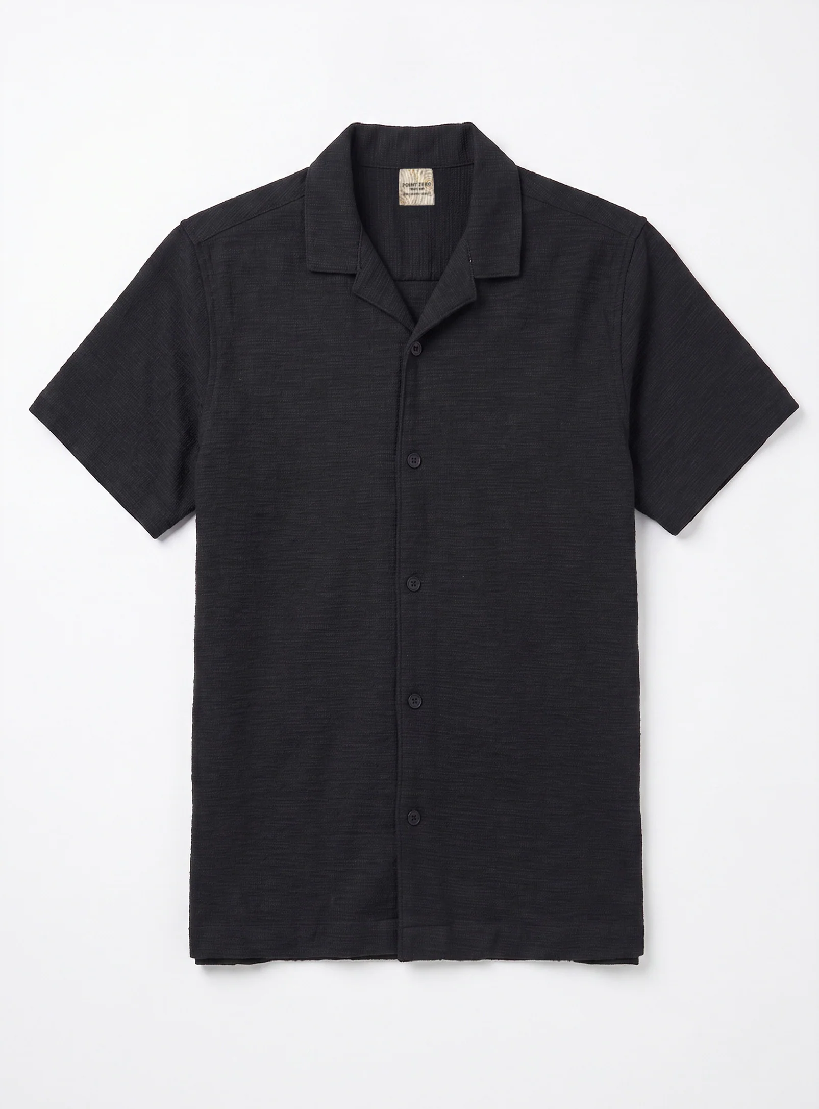 ZAYN | Textured Knit Short-Sleeve Shirt || ZAYN | Chemise à manches courtes en tricot texturé - Image 3